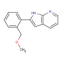 1346526-05-3 2-[2-(methoxymethyl)phenyl]-1H-pyrrolo[2,3-b]pyridine chemical structure