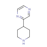 736134-74-0 2-piperidin-4-ylpyrazine chemical structure