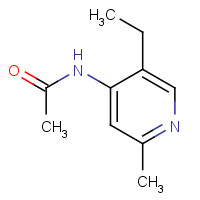 90873-00-0 N-(5-ethyl-2-methylpyridin-4-yl)acetamide chemical structure
