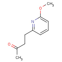 497867-81-9 4-(6-methoxypyridin-2-yl)butan-2-one chemical structure
