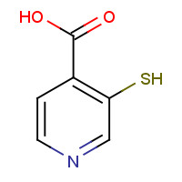 18103-75-8 3-sulfanylpyridine-4-carboxylic acid chemical structure