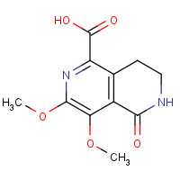 1374009-58-1 3,4-dimethoxy-5-oxo-7,8-dihydro-6H-2,6-naphthyridine-1-carboxylic acid chemical structure
