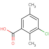 60772-69-2 3-chloro-2,5-dimethylbenzoic acid chemical structure