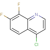 1189105-64-3 4-chloro-7,8-difluoroquinoline chemical structure