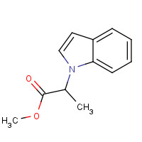1161362-33-9 methyl 2-indol-1-ylpropanoate chemical structure