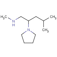 153205-69-7 N,4-dimethyl-2-pyrrolidin-1-ylpentan-1-amine chemical structure