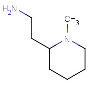 18128-28-4 2-(1-methylpiperidin-2-yl)ethanamine chemical structure