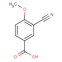 117738-82-6 3-cyano-4-methoxybenzoic acid chemical structure