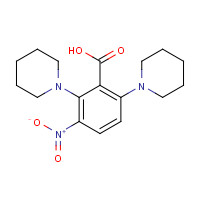 657350-42-0 3-nitro-2,6-di(piperidin-1-yl)benzoic acid chemical structure