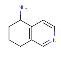 502612-43-3 5,6,7,8-tetrahydroisoquinolin-5-amine chemical structure