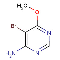 54928-24-4 5-bromo-6-methoxypyrimidin-4-amine chemical structure