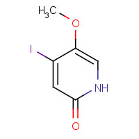 1448872-27-2 4-iodo-5-methoxy-1H-pyridin-2-one chemical structure