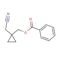 142148-12-7 [1-(cyanomethyl)cyclopropyl]methyl benzoate chemical structure