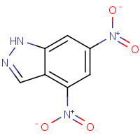 62969-01-1 4,6-dinitro-1H-indazole chemical structure