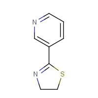 3919-80-0 2-pyridin-3-yl-4,5-dihydro-1,3-thiazole chemical structure