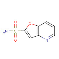 122534-72-9 furo[3,2-b]pyridine-2-sulfonamide chemical structure