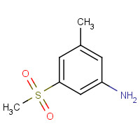 1335140-36-7 3-methyl-5-methylsulfonylaniline chemical structure