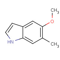 3139-10-4 5-methoxy-6-methyl-1H-indole chemical structure