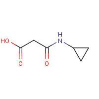1247436-33-4 3-(cyclopropylamino)-3-oxopropanoic acid chemical structure