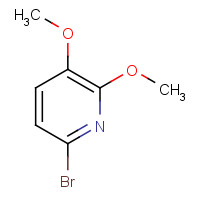 52606-08-3 6-bromo-2,3-dimethoxypyridine chemical structure