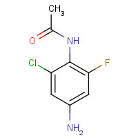 218929-90-9 N-(4-amino-2-chloro-6-fluorophenyl)acetamide chemical structure