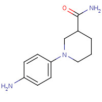 482308-03-2 1-(4-aminophenyl)piperidine-3-carboxamide chemical structure