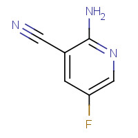 801303-22-0 2-amino-5-fluoropyridine-3-carbonitrile chemical structure
