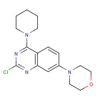 1334600-86-0 4-(2-chloro-4-piperidin-1-ylquinazolin-7-yl)morpholine chemical structure