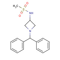 817555-03-6 N-(1-benzhydrylazetidin-3-yl)methanesulfonamide chemical structure
