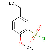 88040-88-4 5-ethyl-2-methoxybenzenesulfonyl chloride chemical structure