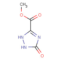 57281-13-7 methyl 5-oxo-1,2-dihydro-1,2,4-triazole-3-carboxylate chemical structure