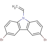 1214-16-0 3,6-dibromo-9-ethenylcarbazole chemical structure