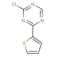 333737-07-8 2-chloro-4-thiophen-2-yl-1,3,5-triazine chemical structure