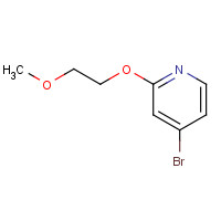 1289131-55-0 4-bromo-2-(2-methoxyethoxy)pyridine chemical structure