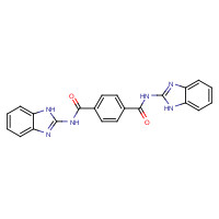 27111-43-9 1-N,4-N-bis(1H-benzimidazol-2-yl)benzene-1,4-dicarboxamide chemical structure