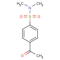 60000-87-5 4-acetyl-N,N-dimethylbenzenesulfonamide chemical structure