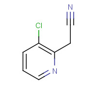 185315-52-0 2-(3-chloropyridin-2-yl)acetonitrile chemical structure