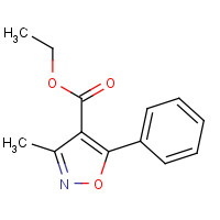 92029-29-3 ethyl 3-methyl-5-phenyl-1,2-oxazole-4-carboxylate chemical structure