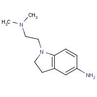 1019506-06-9 1-[2-(dimethylamino)ethyl]-2,3-dihydroindol-5-amine chemical structure