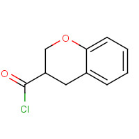 115822-58-7 3,4-dihydro-2H-chromene-3-carbonyl chloride chemical structure