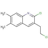 893724-61-3 2-chloro-3-(2-chloroethyl)-6,7-dimethylquinoline chemical structure