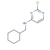 1248415-40-8 2-chloro-N-(cyclohexylmethyl)pyrimidin-4-amine chemical structure