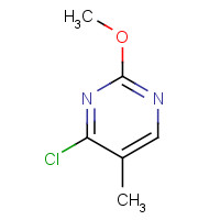 1289385-41-6 4-chloro-2-methoxy-5-methylpyrimidine chemical structure