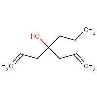 52939-61-4 4-propylhepta-1,6-dien-4-ol chemical structure