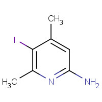 885952-12-5 5-iodo-4,6-dimethylpyridin-2-amine chemical structure