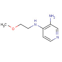 1039985-93-7 4-N-(2-methoxyethyl)pyridine-3,4-diamine chemical structure