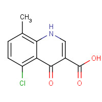 641993-09-1 5-chloro-8-methyl-4-oxo-1H-quinoline-3-carboxylic acid chemical structure