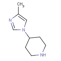 1269429-31-3 4-(4-methylimidazol-1-yl)piperidine chemical structure