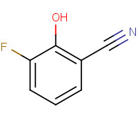 28177-74-4 3-fluoro-2-hydroxybenzonitrile chemical structure
