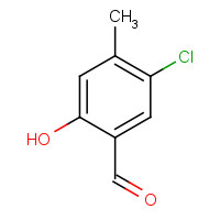 3328-68-5 5-chloro-2-hydroxy-4-methylbenzaldehyde chemical structure